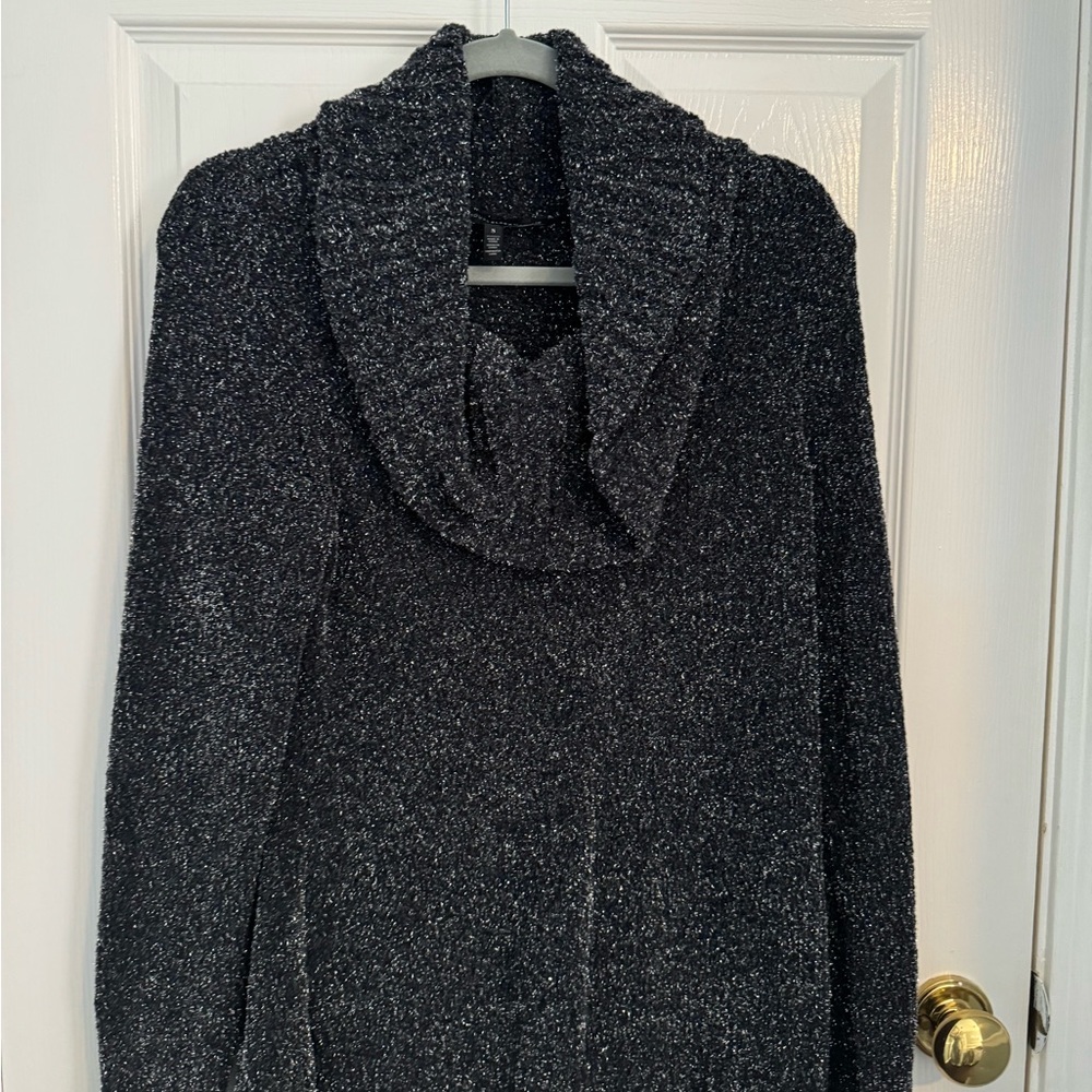 White House Black Market Chenille Cowl-Neck NWOT